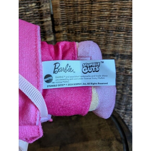 Stumble Guys Barbie Ken Plush Stuffed Toys Set Barbiecore Limited Edition Movie - Picture 6 of 9